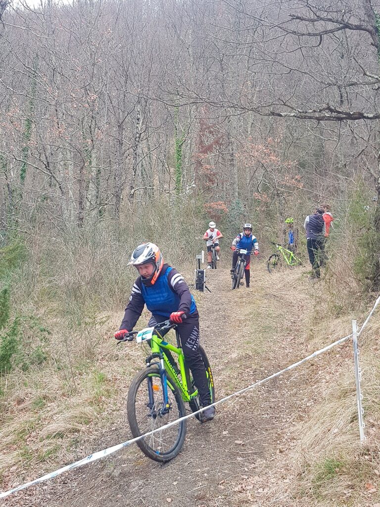 UNSS Compétition départementale de VTT Notre Dame Notre Dame