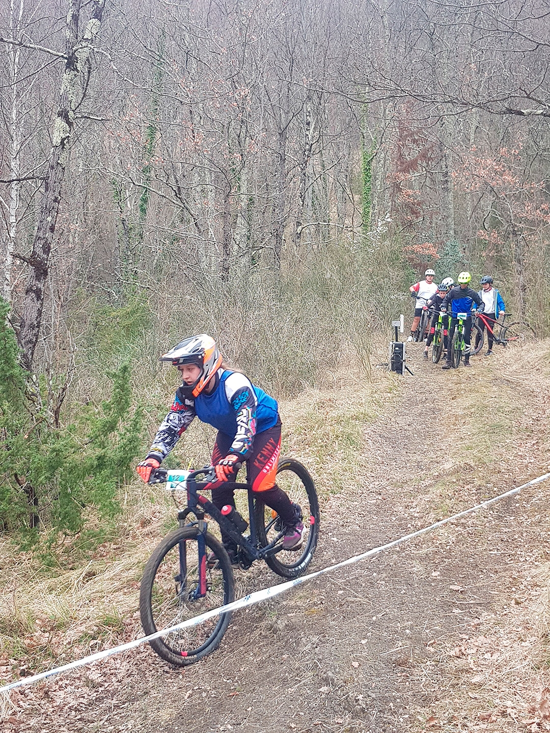 UNSS Compétition départementale de VTT Notre Dame Notre Dame