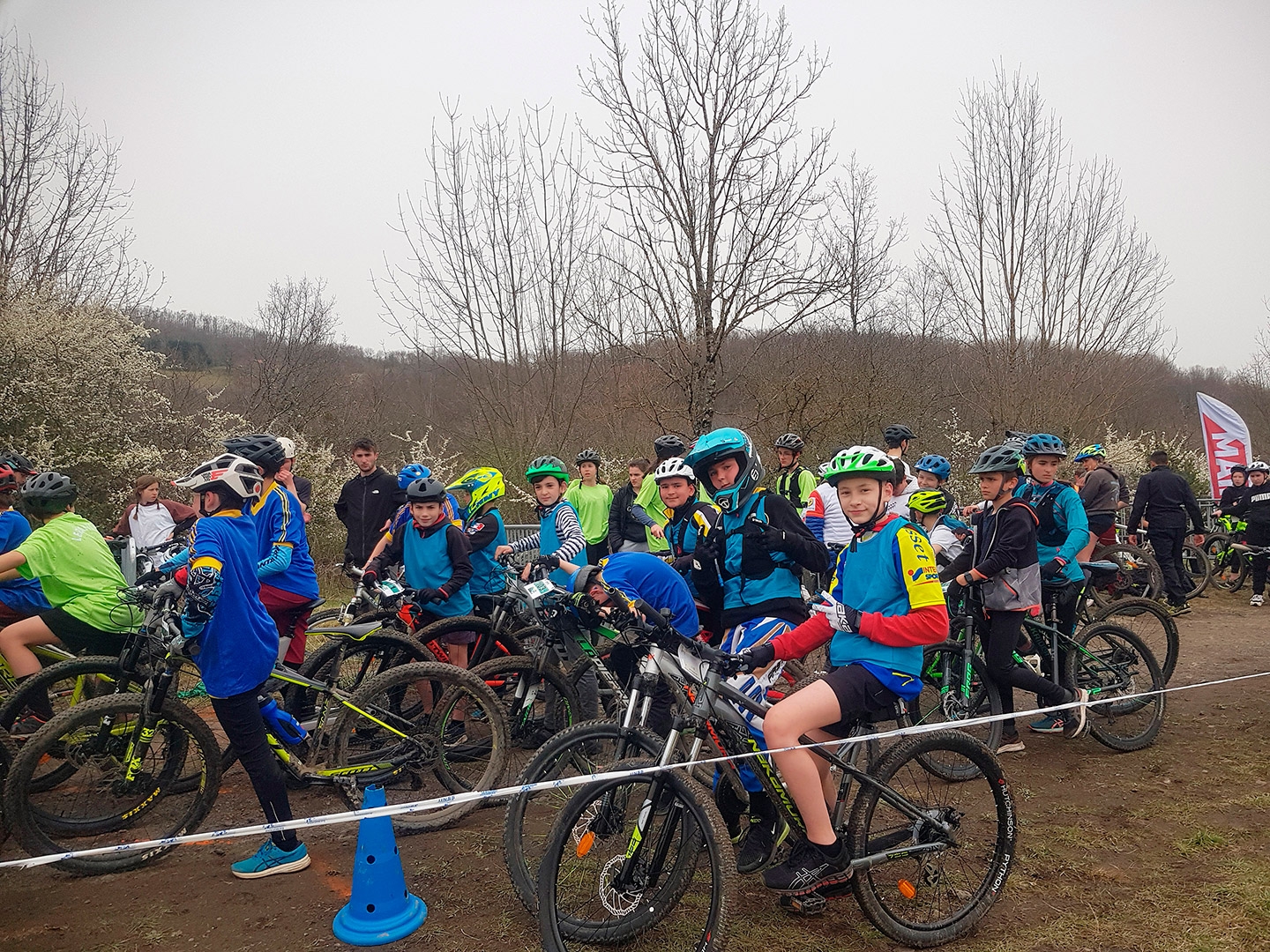 UNSS Compétition départementale de VTT Notre Dame Notre Dame