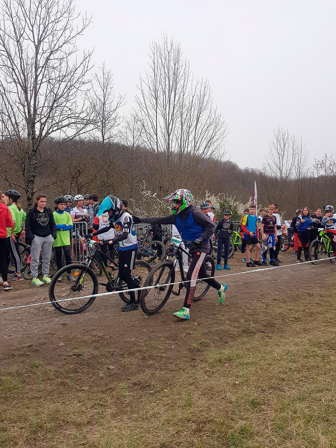 UNSS Compétition départementale de VTT Notre Dame Notre Dame